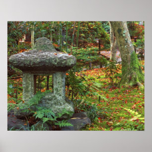 Póster Giohji Temple, Arashiyama, Kyoto, Japan