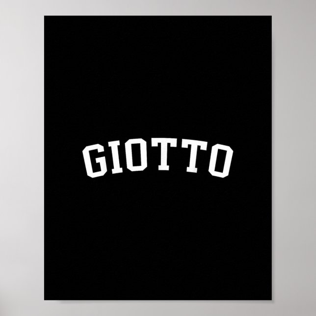 Póster Giotto  (Frente)