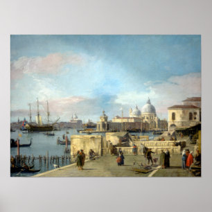 Póster Giovanni Antonio Canal, entrada de il Canaletto