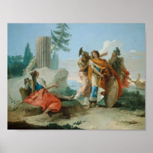 Póster Giovanni Battista Tiepolo - Armida Abandonada