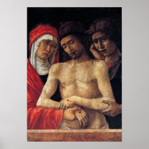 Póster Giovanni Bellini-Pieta
