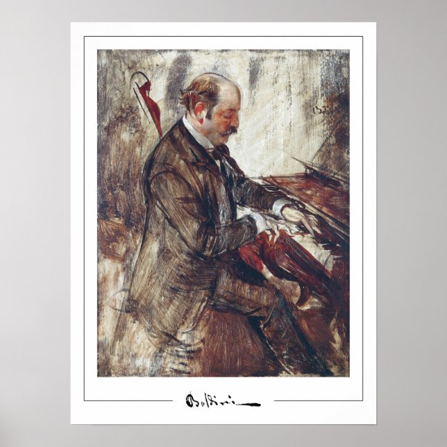 Póster Giovanni Boldini Zedign Art Poster #14 (Frente)