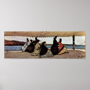 Póster Giovanni Fattori - el de la Rotonda de Palmieri