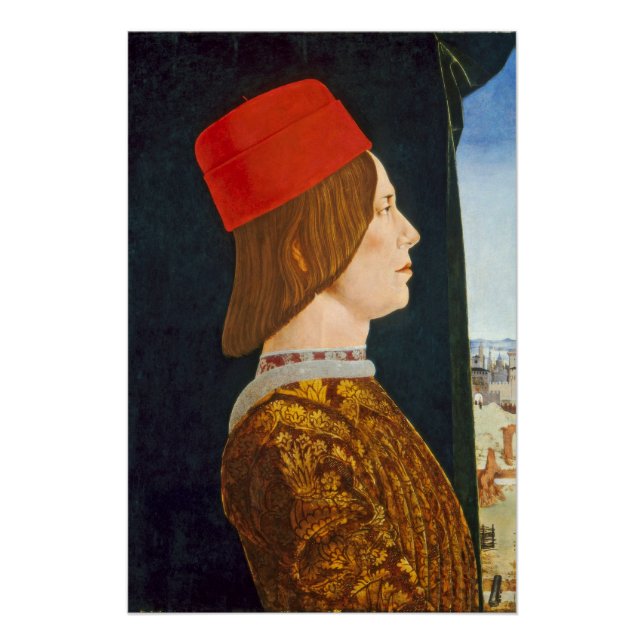Póster Giovanni II Bentivoglio, c. 1474 - 77 (Anverso)