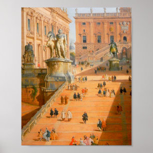 Póster giovanni paolo panini