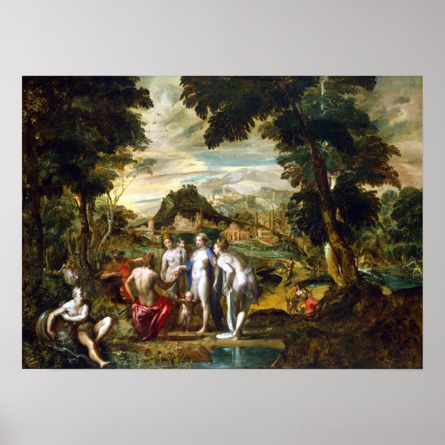 Póster Giovanni Sons El fallo de París (Frente)