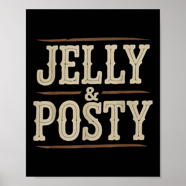 Póster Gira de Música Country Retro Hombres Mujeres  (Frente)