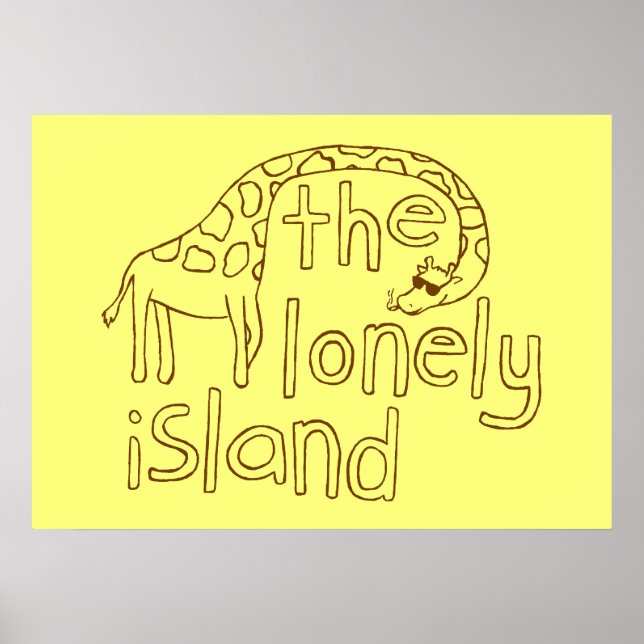 Póster Giraffe (Frente)