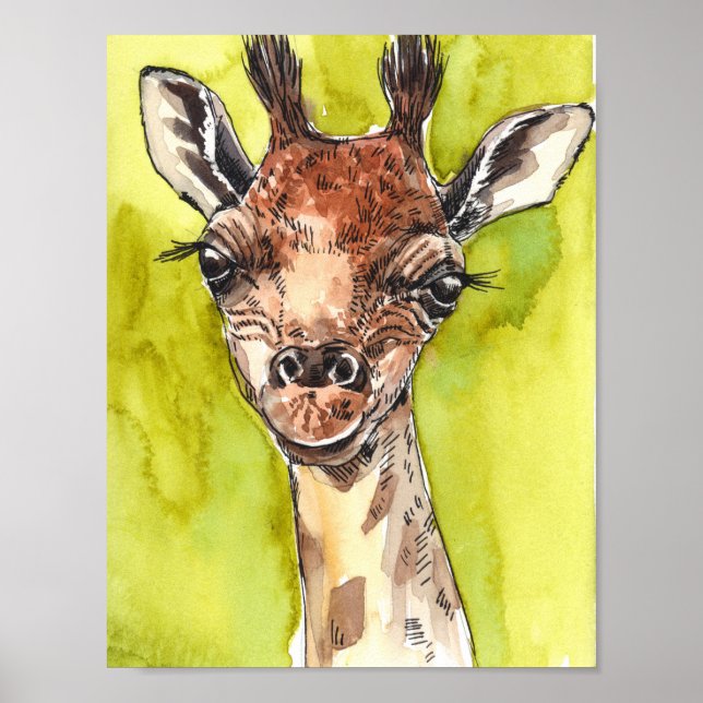 Póster Giraffe (Frente)