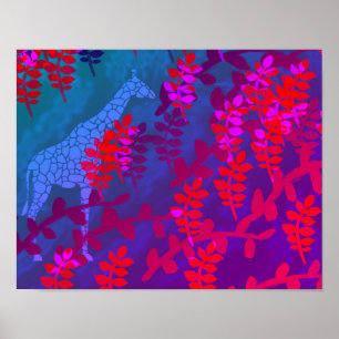 Póster Giraffe