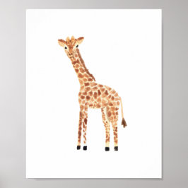 Póster Giraffe
