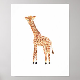 Póster Giraffe