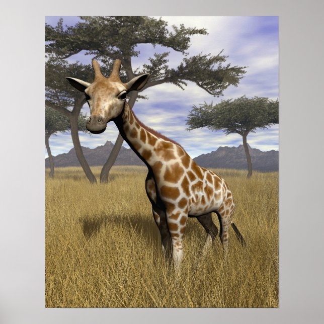 Póster Giraffe (Frente)