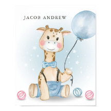 Giraffe Baby Boy Nursery