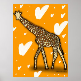 Póster Giraffe Poster