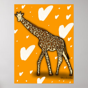 Póster Giraffe Poster