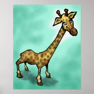 Póster Giraffe Poster