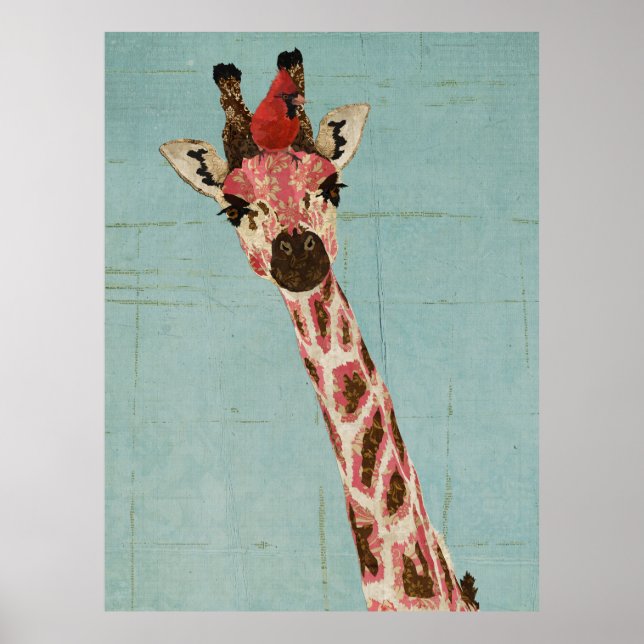 PÓSTER GIRAFFE Y CARDINAL (Frente)