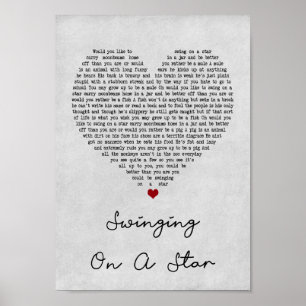 Póster Girando Sobre Una Estrella Imagen De Canción De Gr