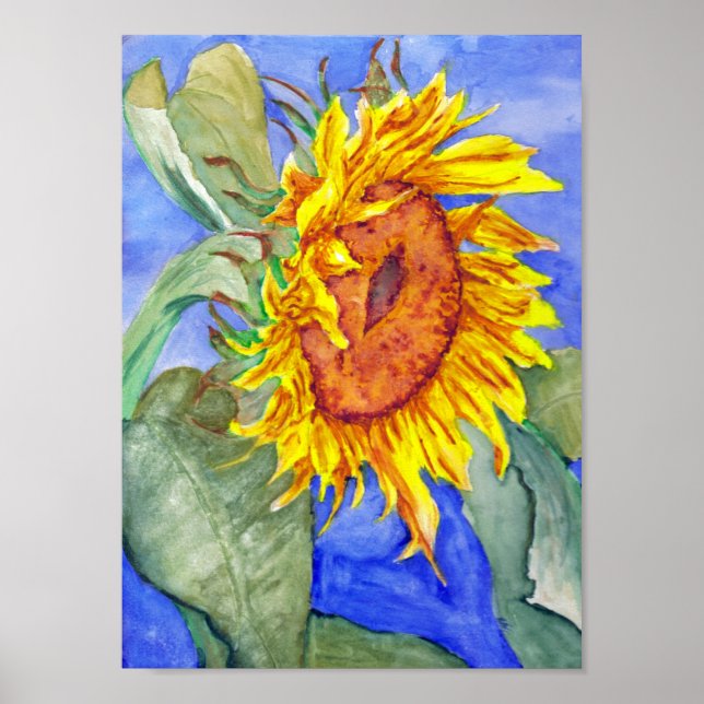 Póster Girasol (Frente)