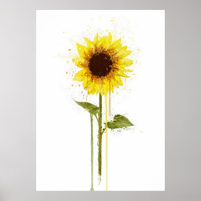 Póster Girasol (Frente)