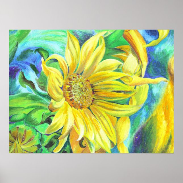 Póster Girasol (Frente)