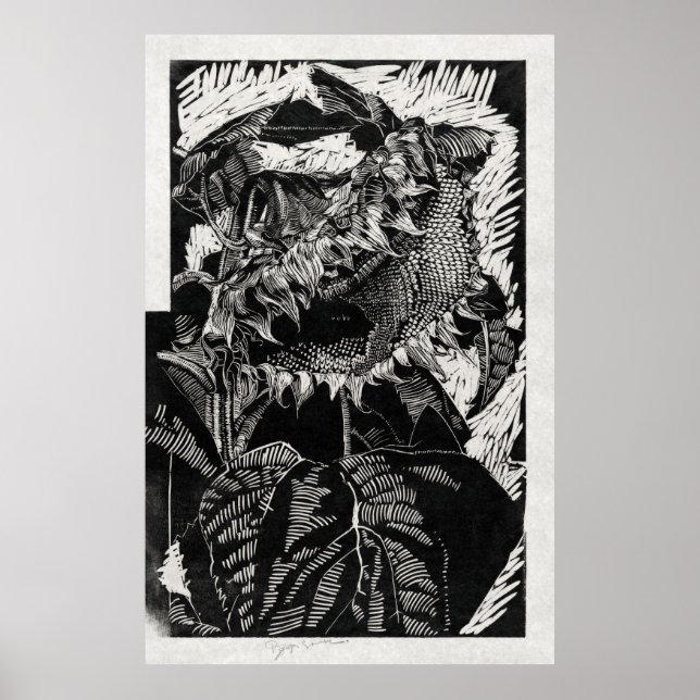 Póster Girasol (Frente)