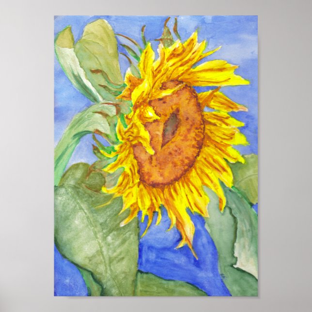 Póster Girasol (Frente)