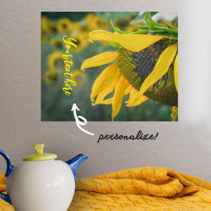 Póster Girasol