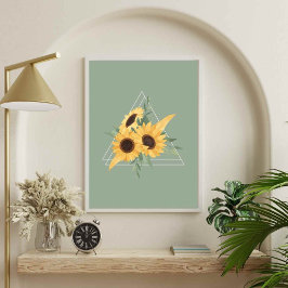 Póster Girasol