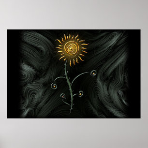 Póster Girasol