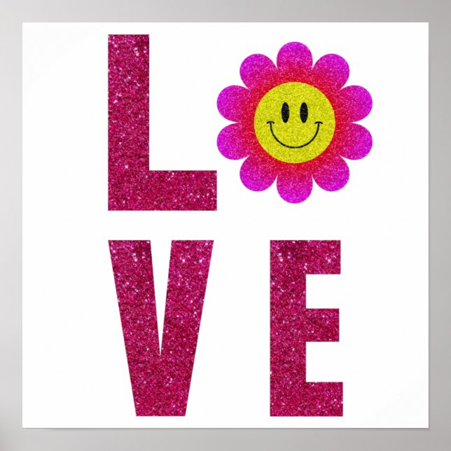 Póster Girasol de amor (Frente)