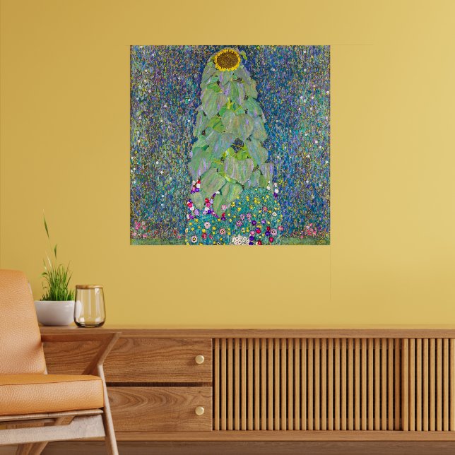 Póster Girasol | Gustav Klimt | (Salón 2)