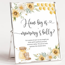 Póster Girasol qué grande es el poster del juego del vien