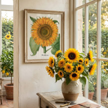 Girasol vintage por Basilius Besler