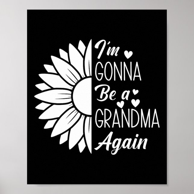 Póster Girasol Volveré a ser una abuela (Frente)