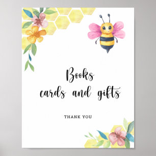Póster Girl Bee - libros tarjetas y regalos