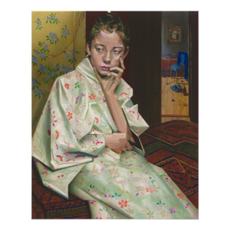 Póster Girl in Kimono – Homage to Breitner & Geesje Kwak