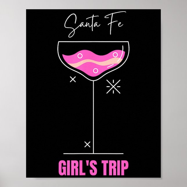 Póster Girls Trip Beach Drink Santa Fe New Mexico  (Frente)