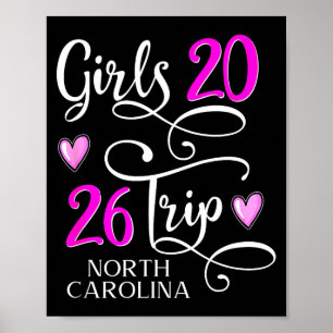 Póster Girls Trip Vacaciones Grupo Norte Carolina