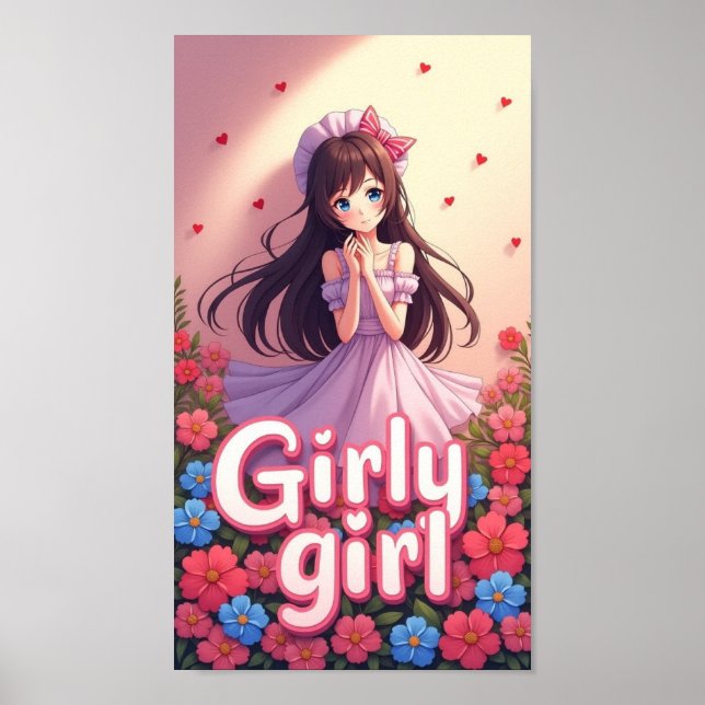 Póster Girly Girl (Frente)