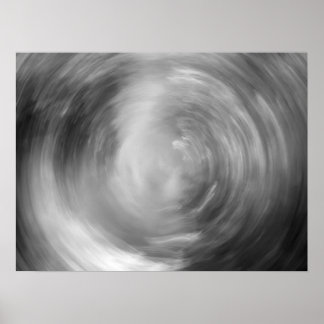 Póster Giro abstracto por infrarrojos