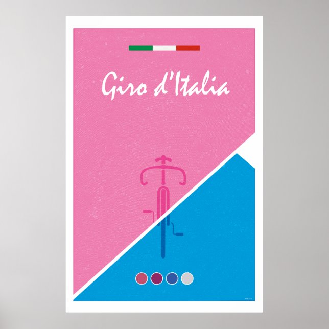 Póster Giro de Italia (Frente)