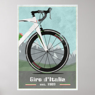 PÓSTER GIRO D'ITALIA BIKE