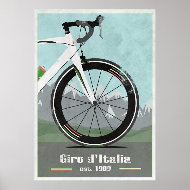 PÓSTER GIRO D'ITALIA BIKE (Frente)