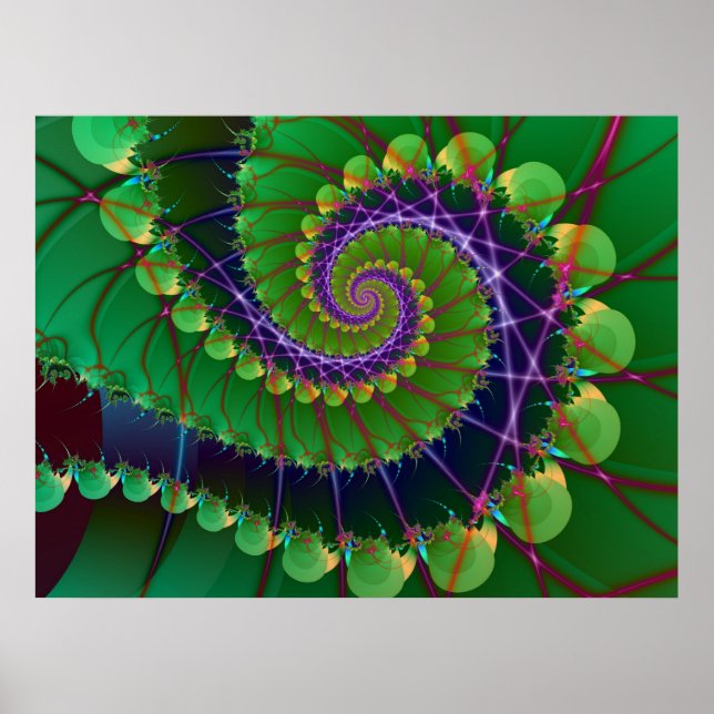 Póster Giro verde (Frente)