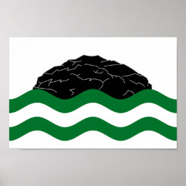 Póster Girvan flag