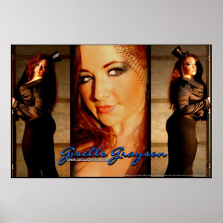 Póster Giselle Grayson Official Promo Poster 2009//2010