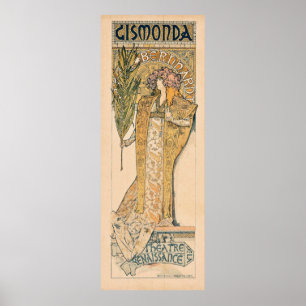 Póster Gismonda por Alphonse Mucha