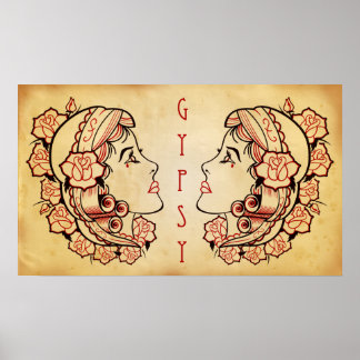 Póster Gitano